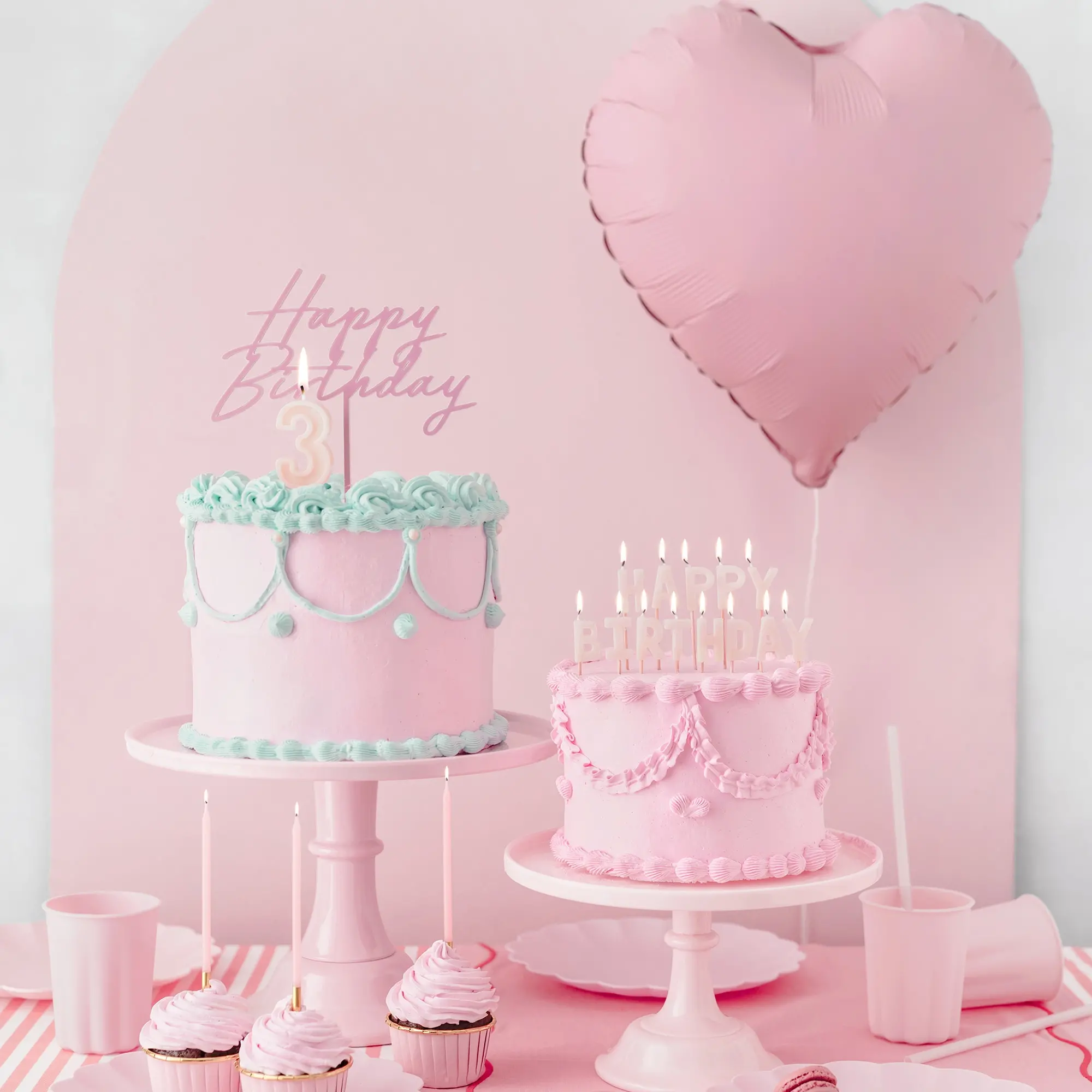 Leute, Lustig, Party, Geburtstagstorte, Torte