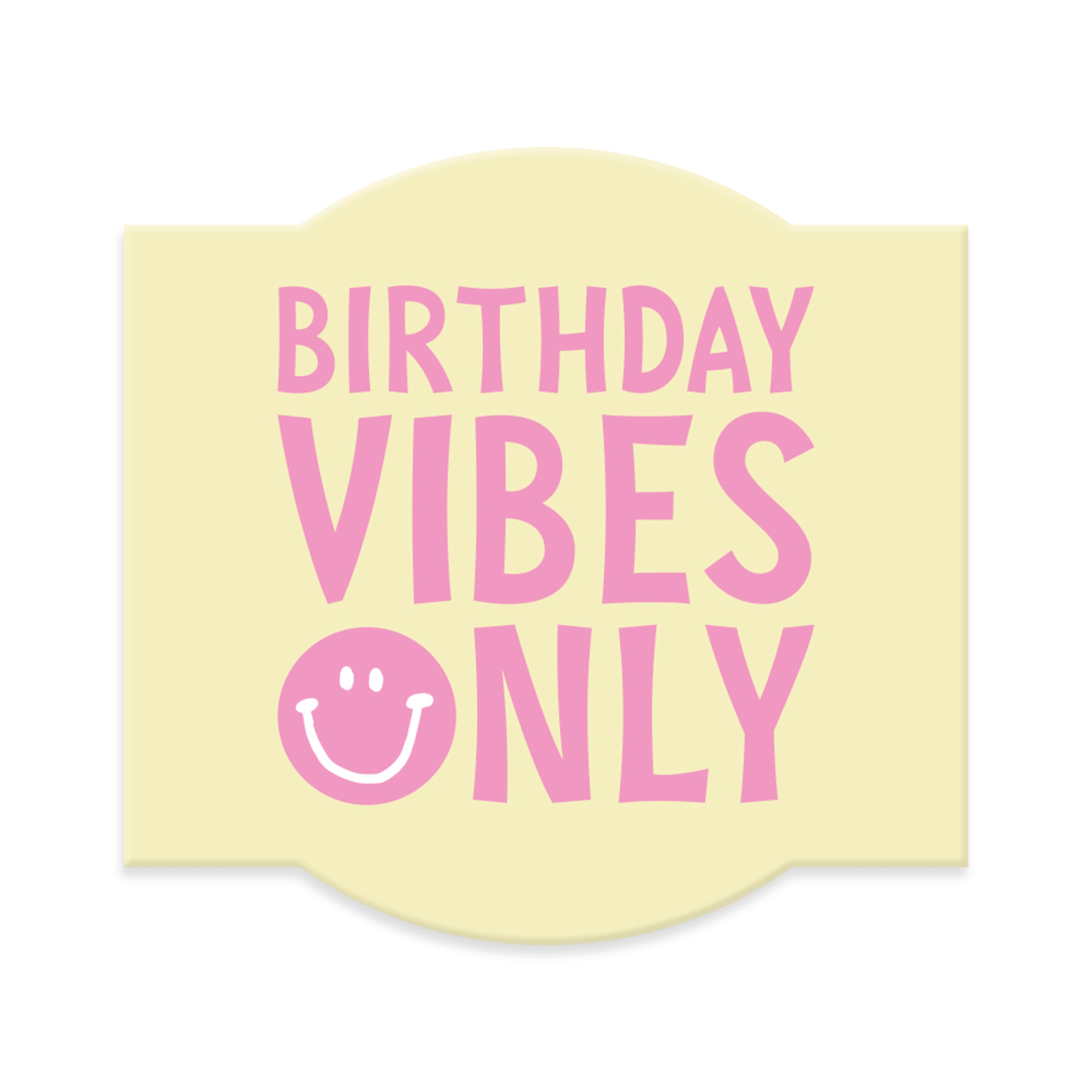 Blumengrüße "Birthday Vibes Only"