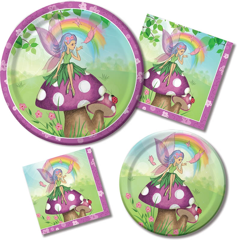 Fancy Fairy - 8 Pappteller Fancy Fairy - 8 Pappteller