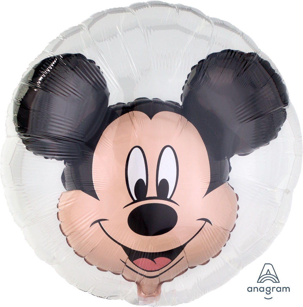 Folienballon im Ballon Mickey Maus 60cm Folienballon im Ballon Mickey Maus 60cm