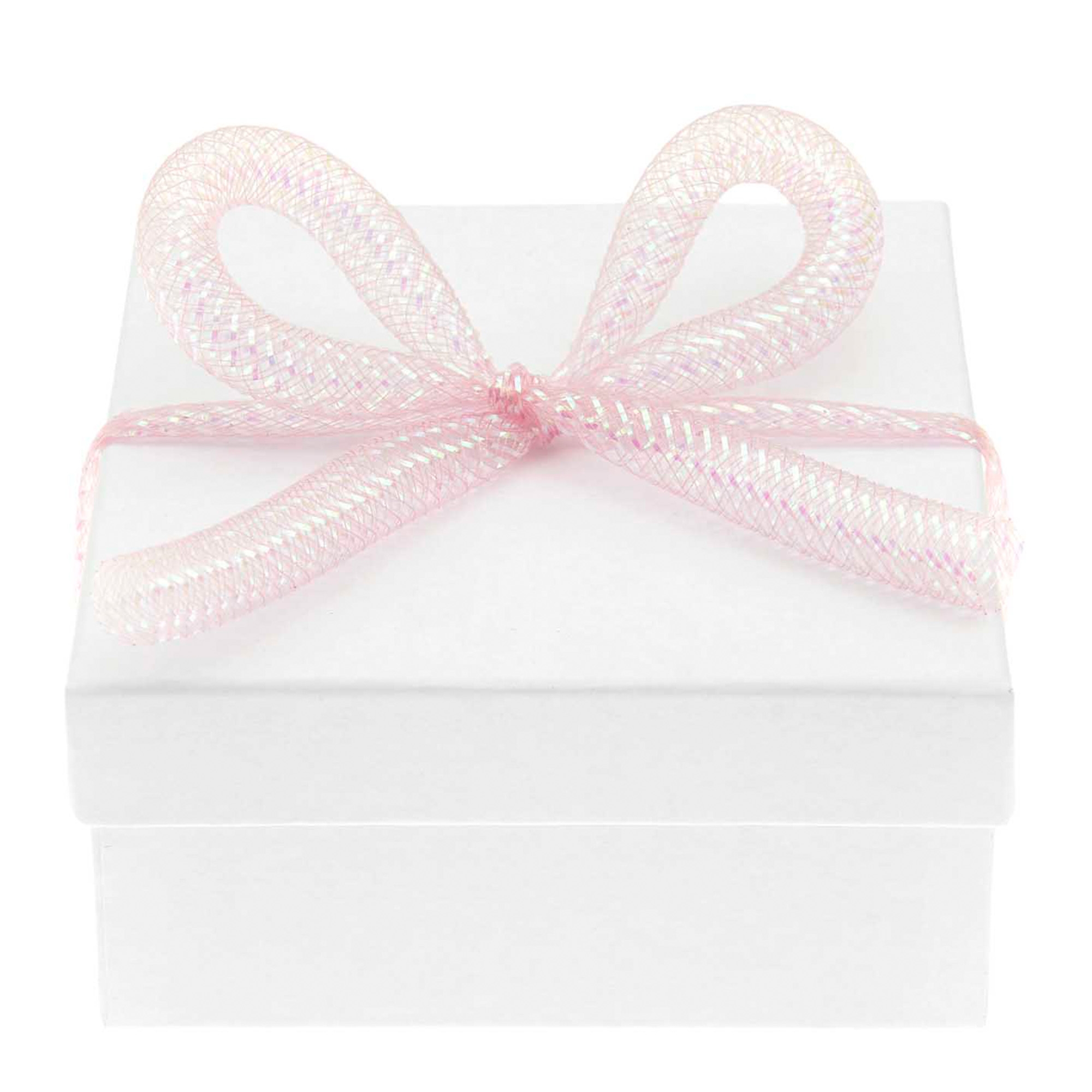 4bb4464312dff1c31683391f324cb486a281e92c Bastelband Netzschlauch "Rosa Irisierend" 3m