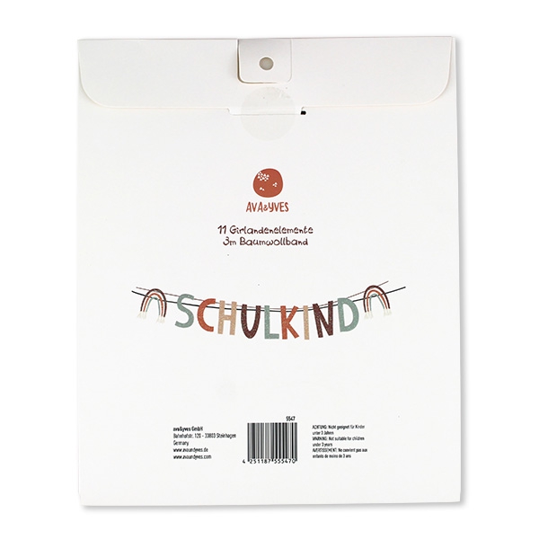 Glitzergirlande zur Einschulung "Schulkind" Under the Sea Glitzergirlande zur Einschulung "Schulkind" Under the Sea
