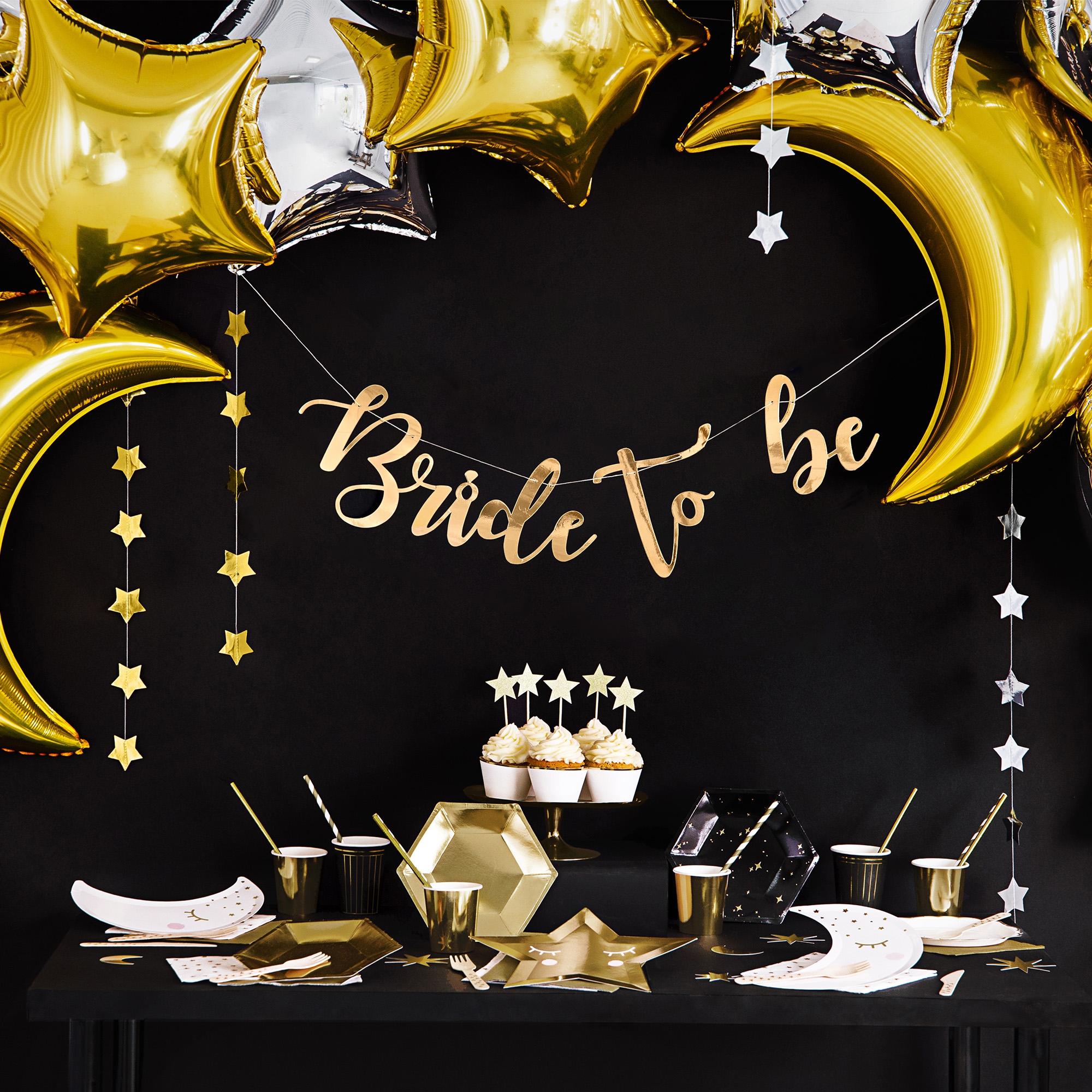 Sternengirlande,Gold 3,6 m Sternengirlande,Gold 3,6 m