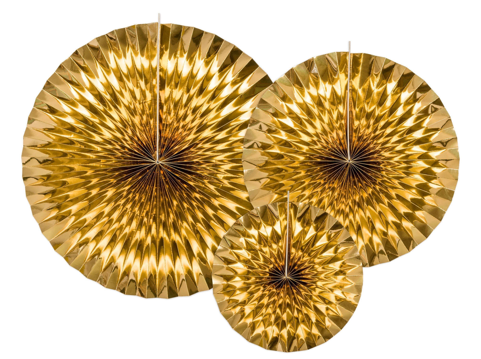 3 Dekofächer - Gold 3 Dekofächer - Gold