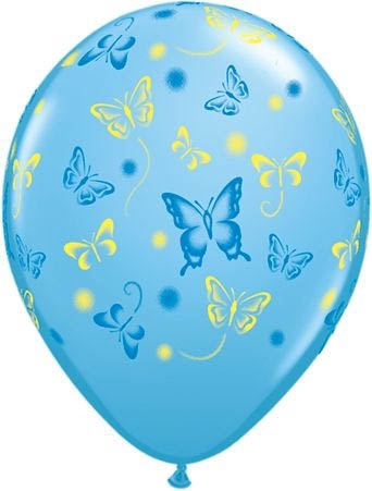Qualatex Latexballon Schmetterlinge verschiedene Farben Ø 30cm