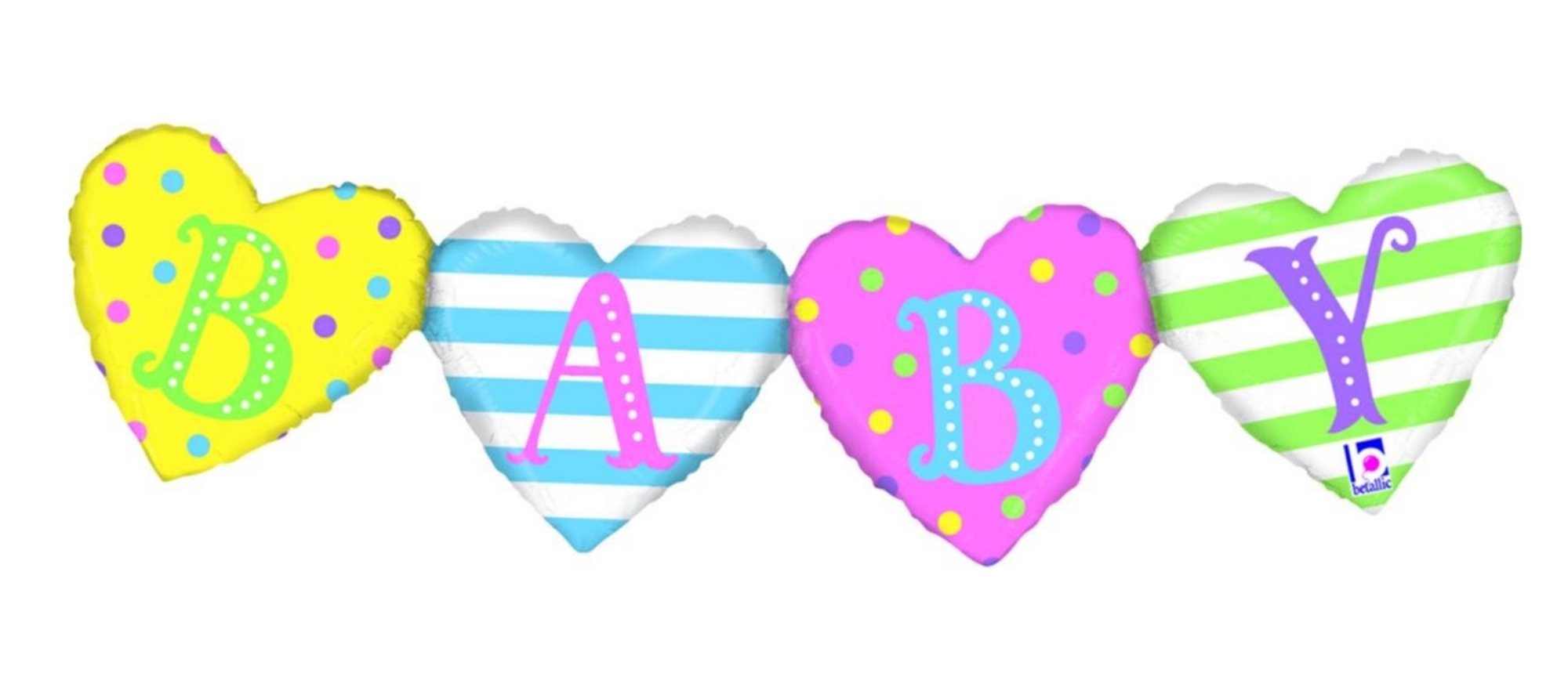 Folienballon-Girlande Folienballon-Girlande