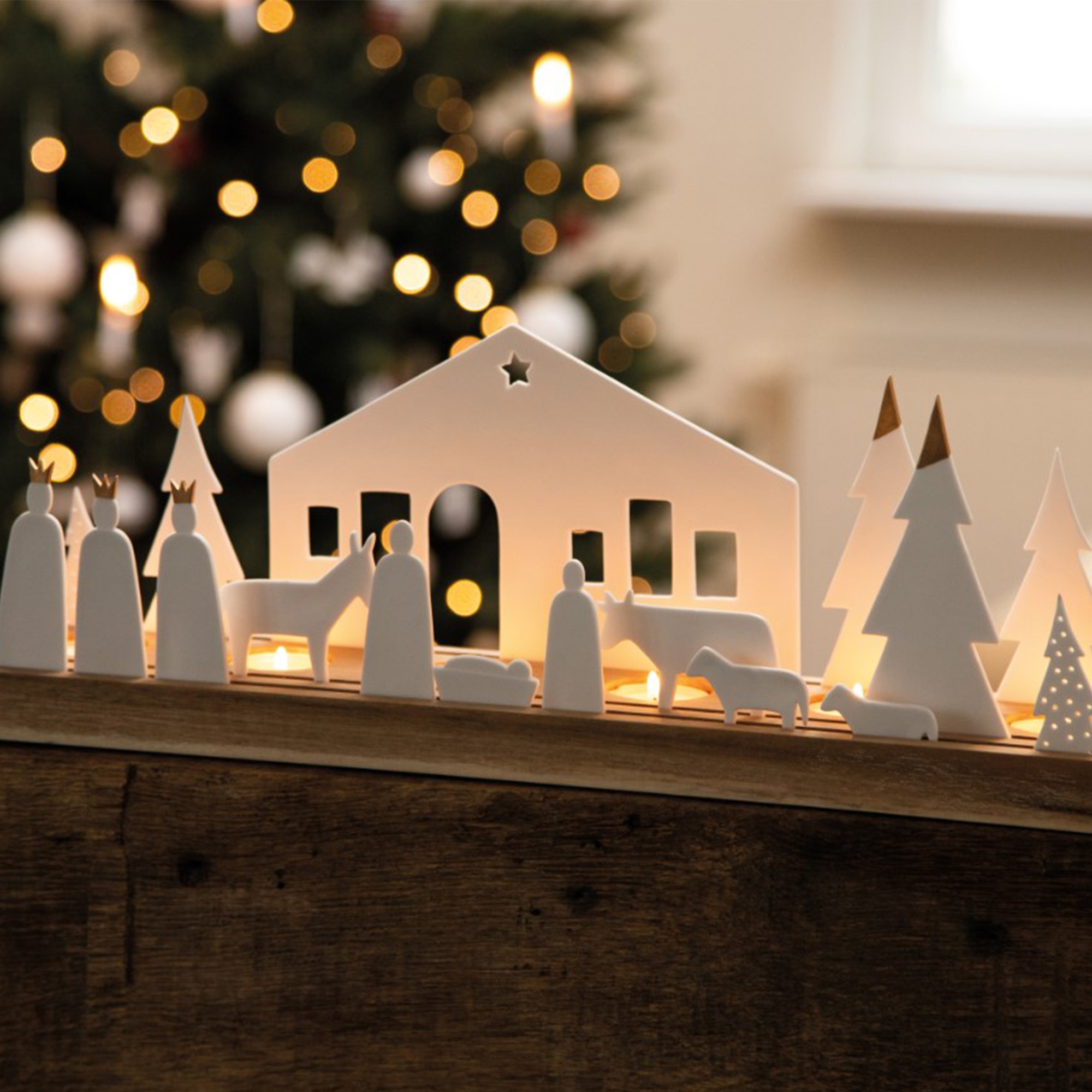Räder Design - Xmas Lichtobjekt "Krippe"