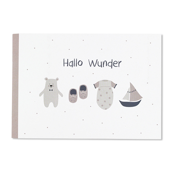 Erinnerungsheft "Hallo Wunder", Rosé Erinnerungsheft "Hallo Wunder", Rosé