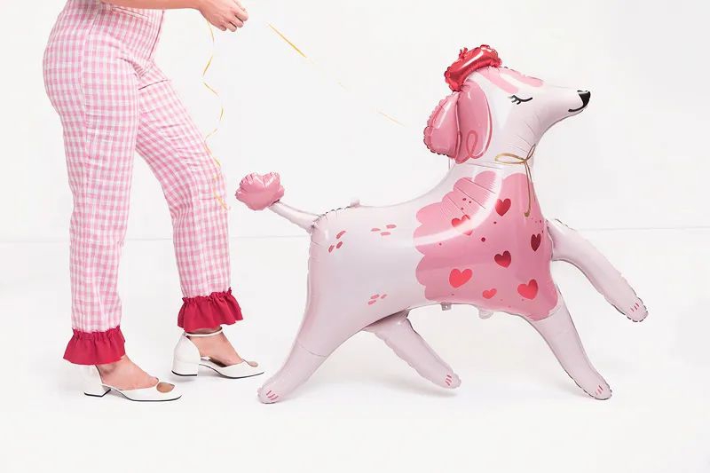 Folienballon "Pudel" 100cm Folienballon "Pudel" 100cm