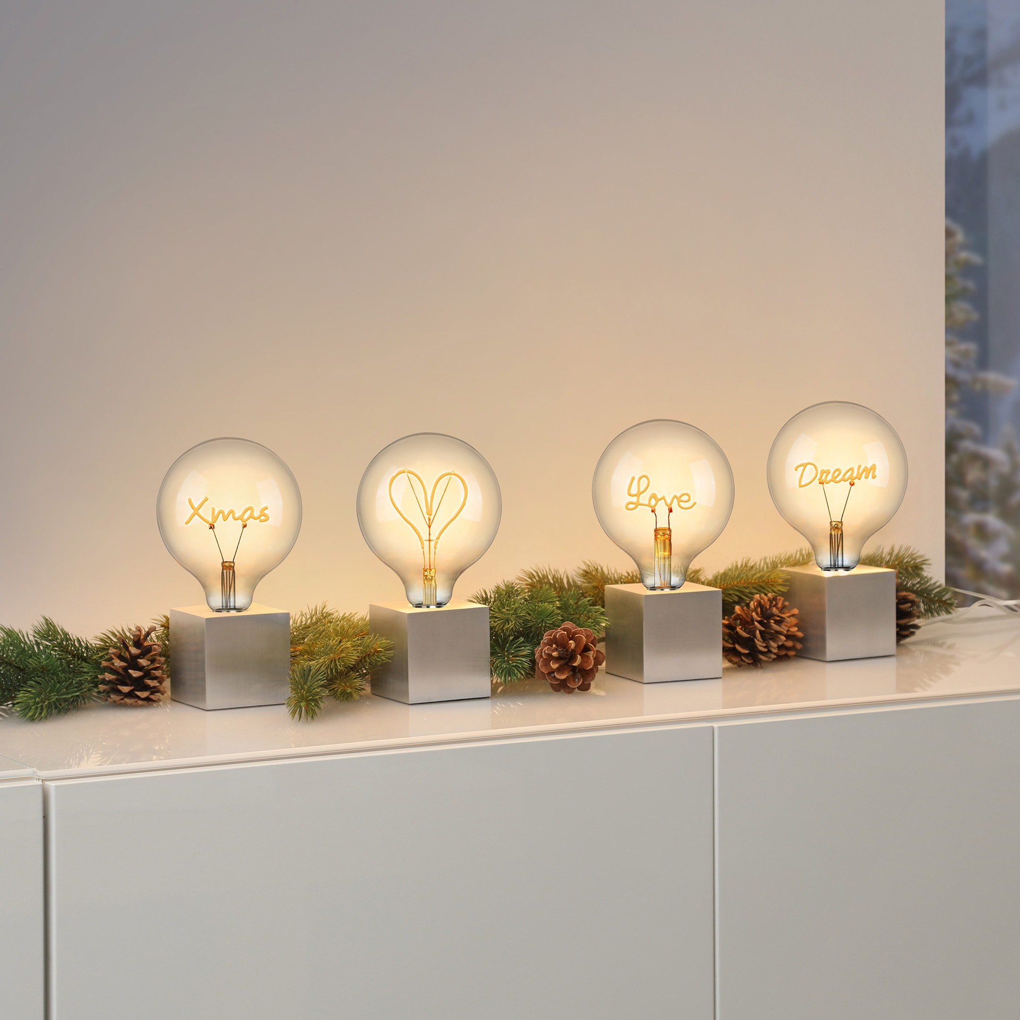 Sompex - LED Filament Leuchtmittel 12,5 cm, Dream