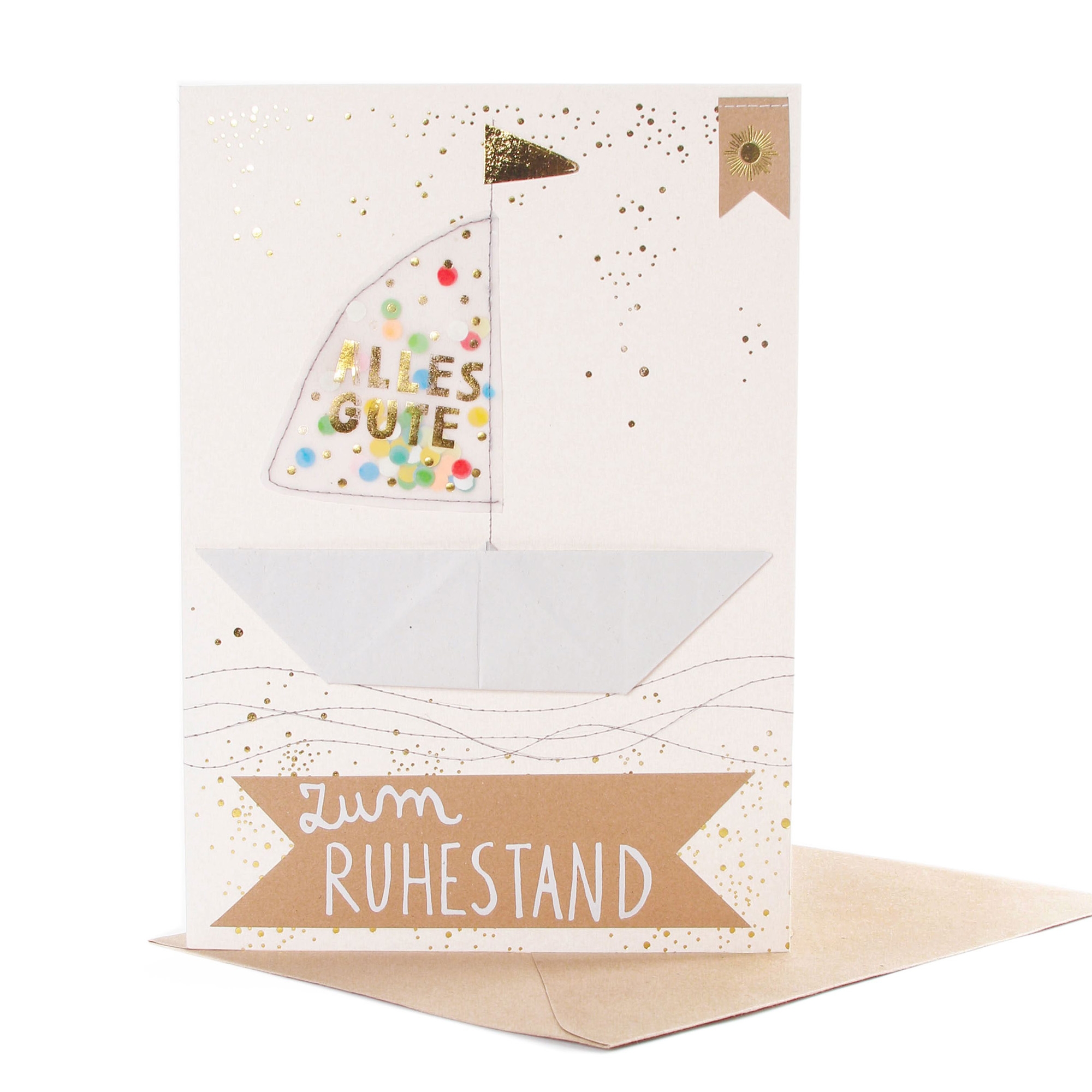 Riesenkarte "Zum Ruhestand" Riesenkarte "Zum Ruhestand"