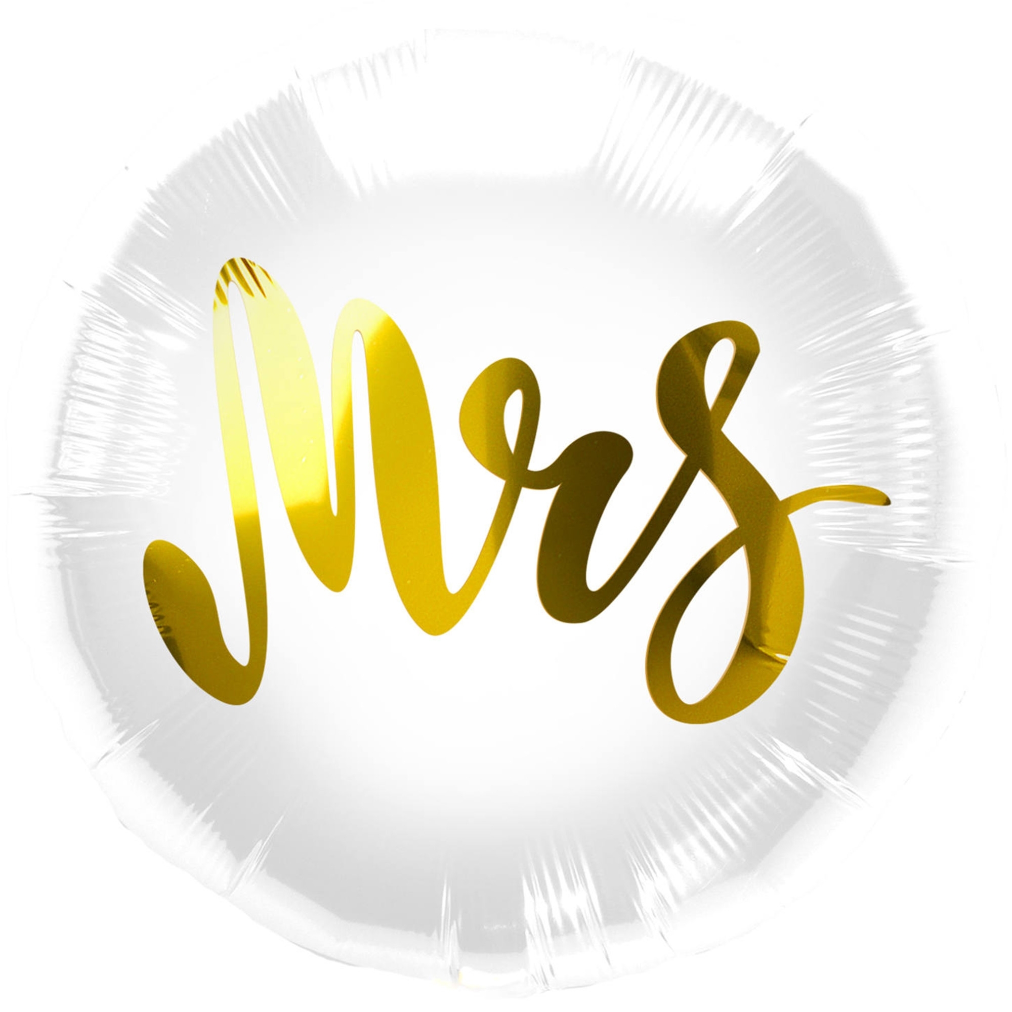 Folienballon "Mrs" 45cm Folienballon "Mrs" 45cm