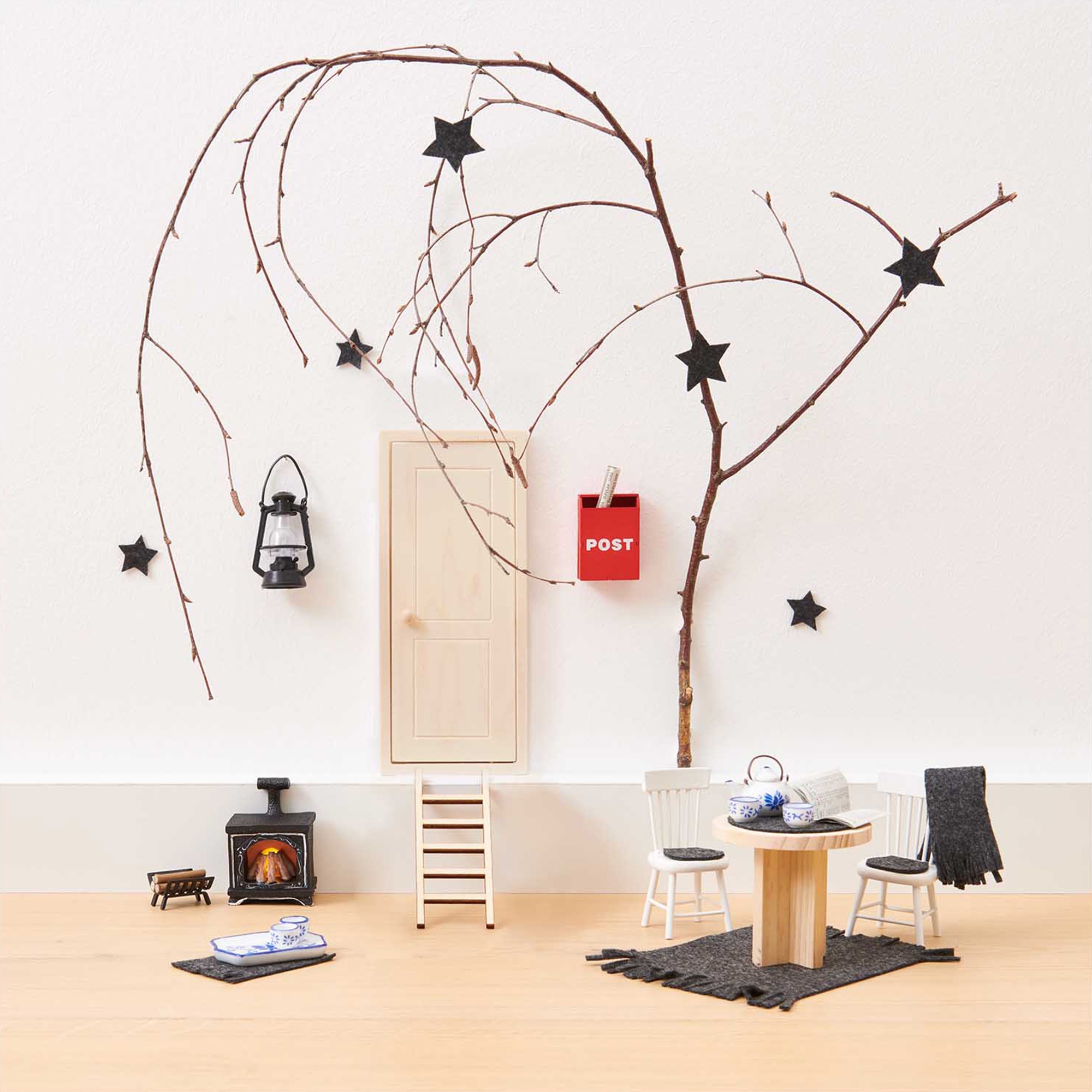 5437dd76130b8b6d5b530d754a9ac62e8027bbc3 Miniatur "Große Laterne" für die Wichteltür