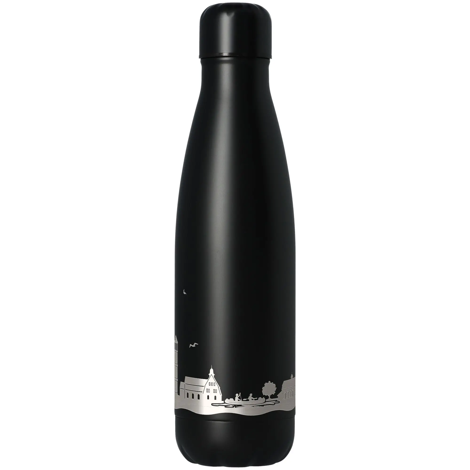 Trinkflasche Skyline Wietze Schwarz 500ml