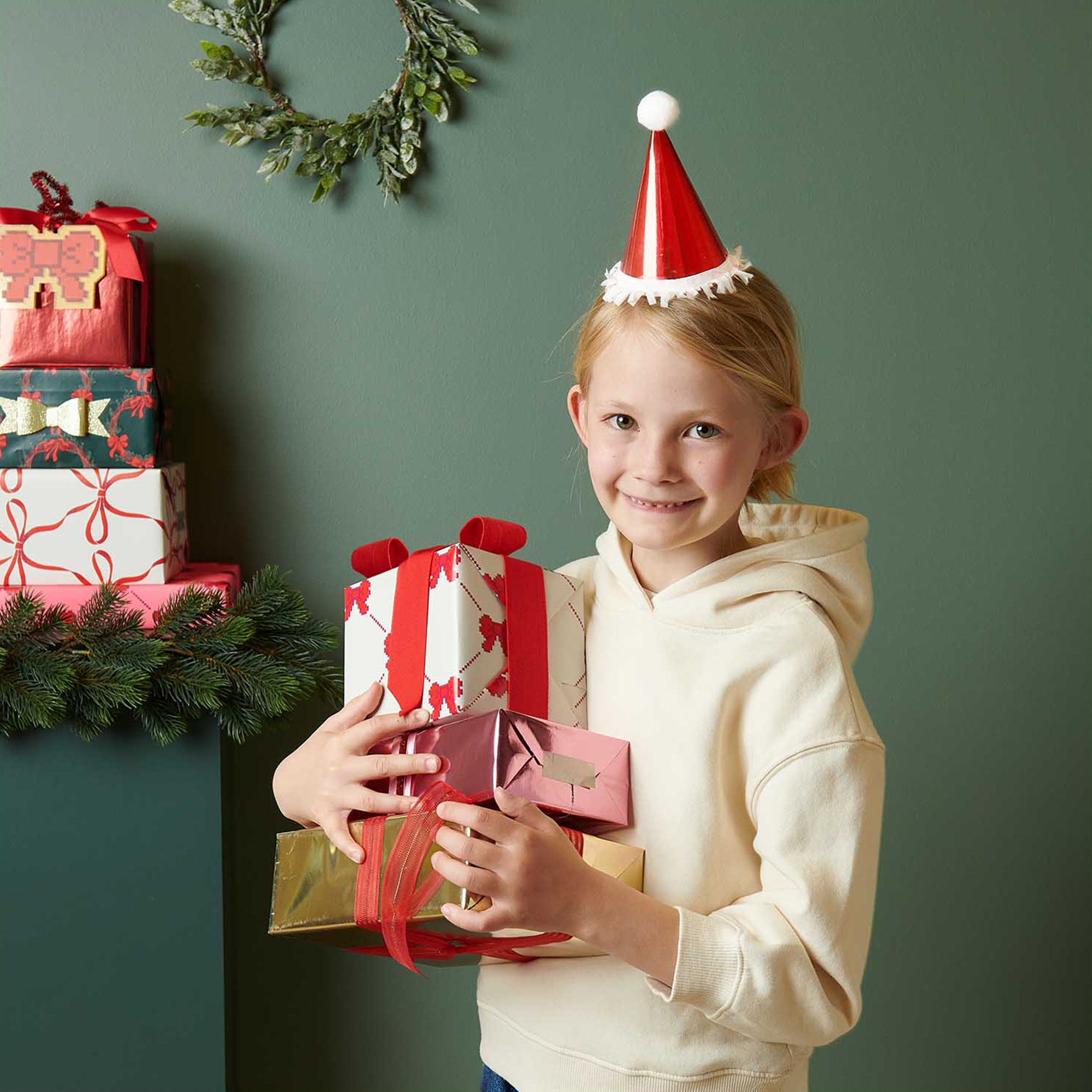 01eb959468baf0a1a61e9d70de4ac01b20c1c790 Mini Partyhüte "Weihnachtsmann"