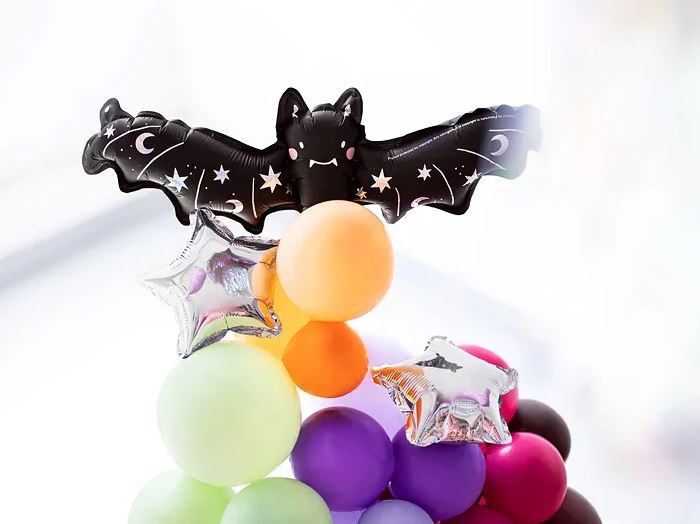 Folienballon "Mini Fledermaus" NUR LUFTBEFÜLLUNG ca. 35 cm Folienballon "Mini Fledermaus" NUR LUFTBEFÜLLUNG ca. 35 cm