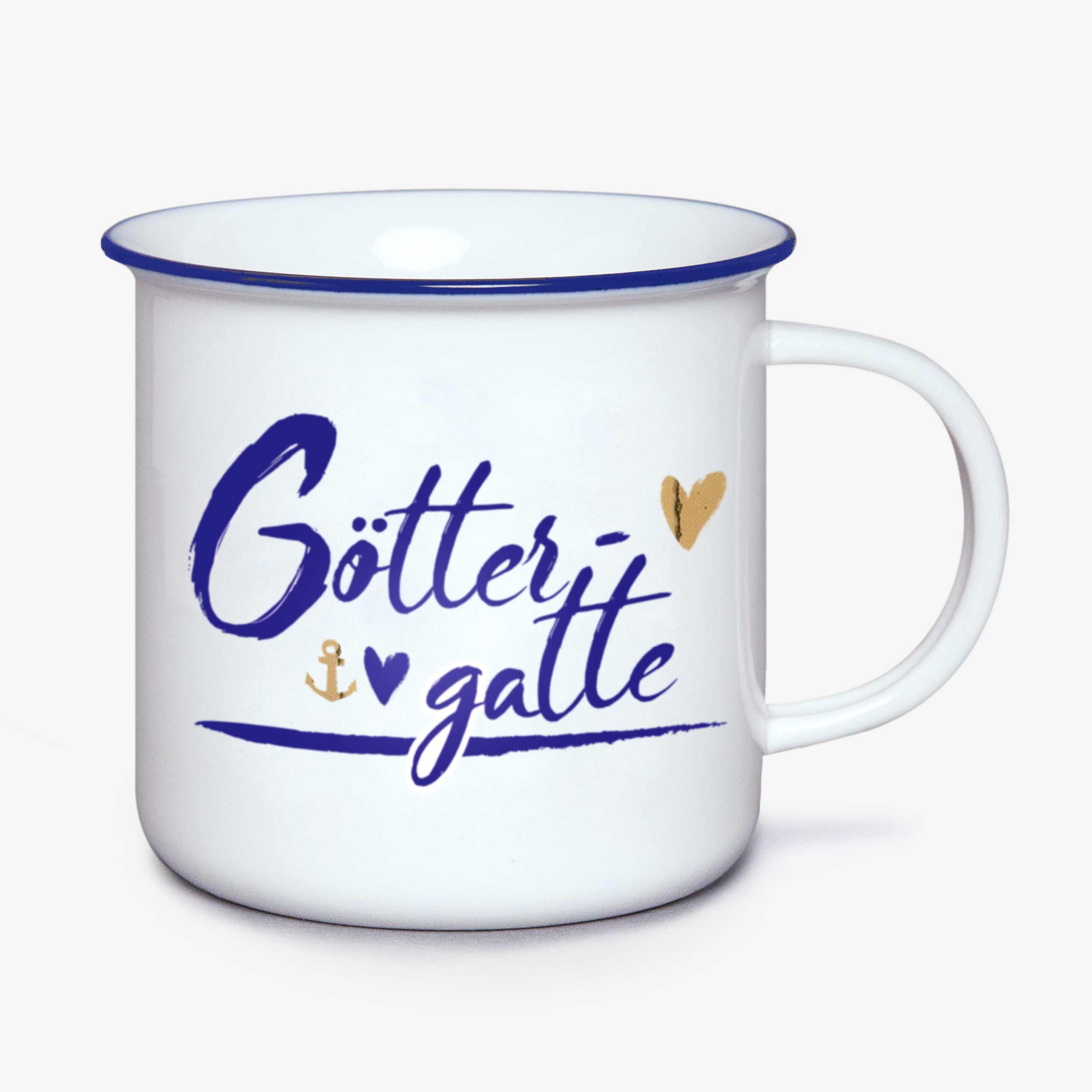 Tasse aus Porzellan "Göttergatte" Tasse aus Porzellan "Göttergatte"