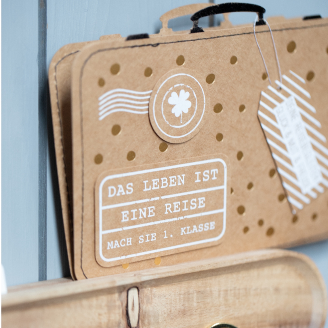 Räder Design - Kofferkarte "Das Leben ist eine Reise..." Räder Design - Kofferkarte "Das Leben ist eine Reise..."