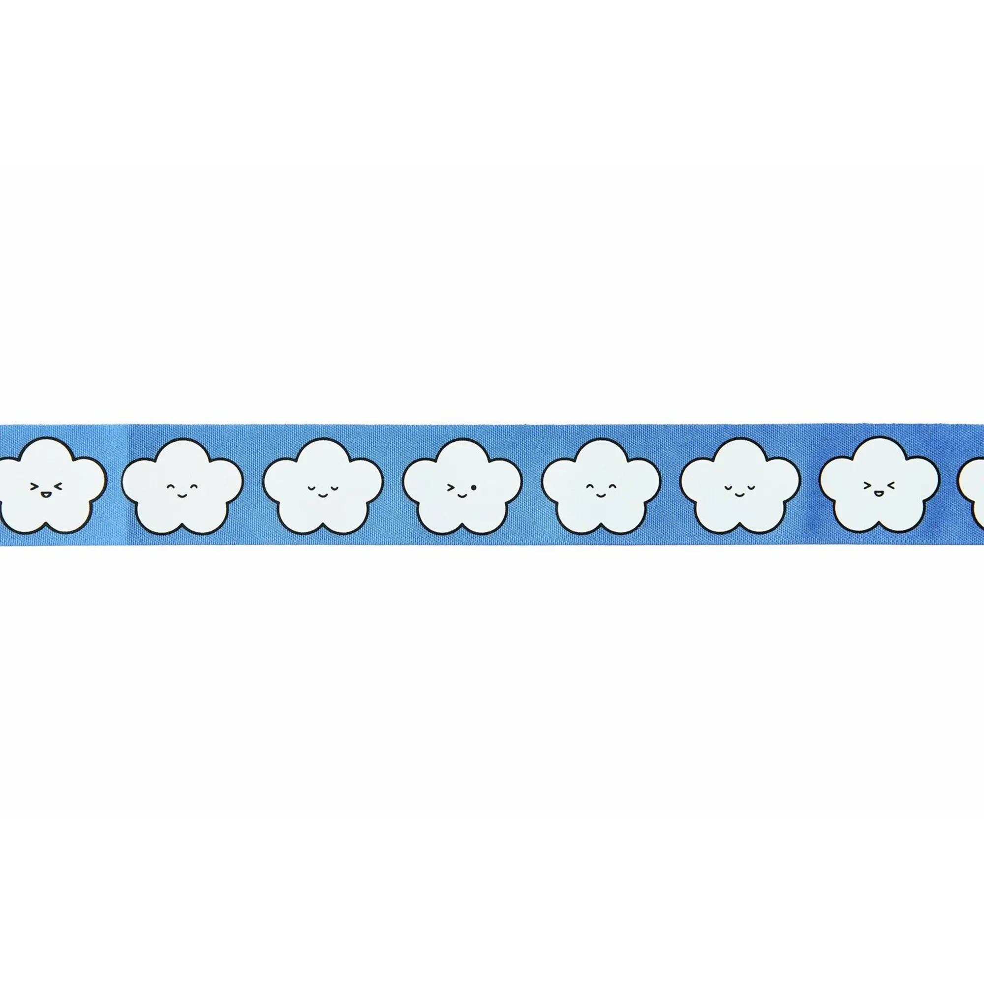 Taftband "Chingu Wolken",  3,8 x 300 cm