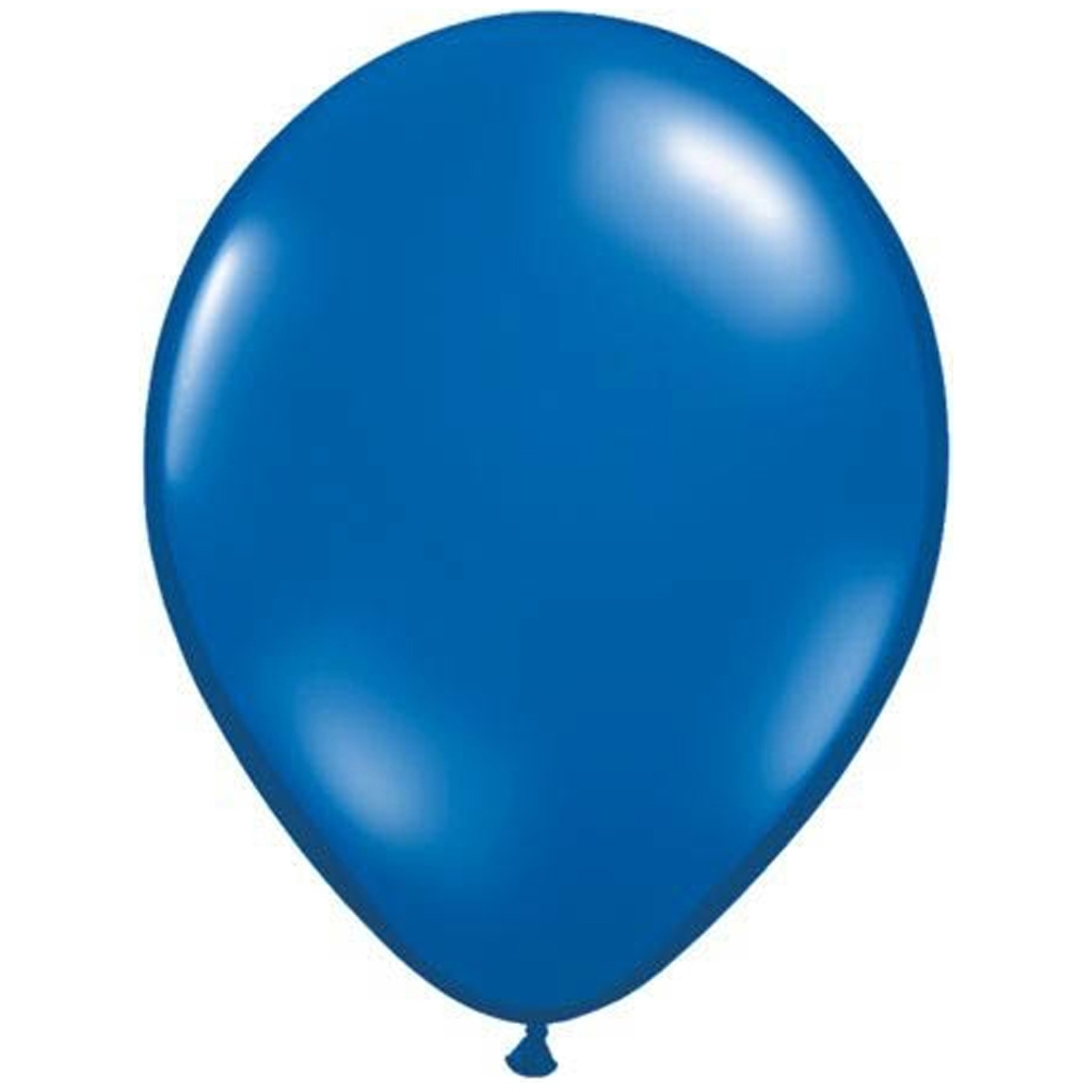 Ballon, Latex, Blau, Unifarben, Party-Dekoration