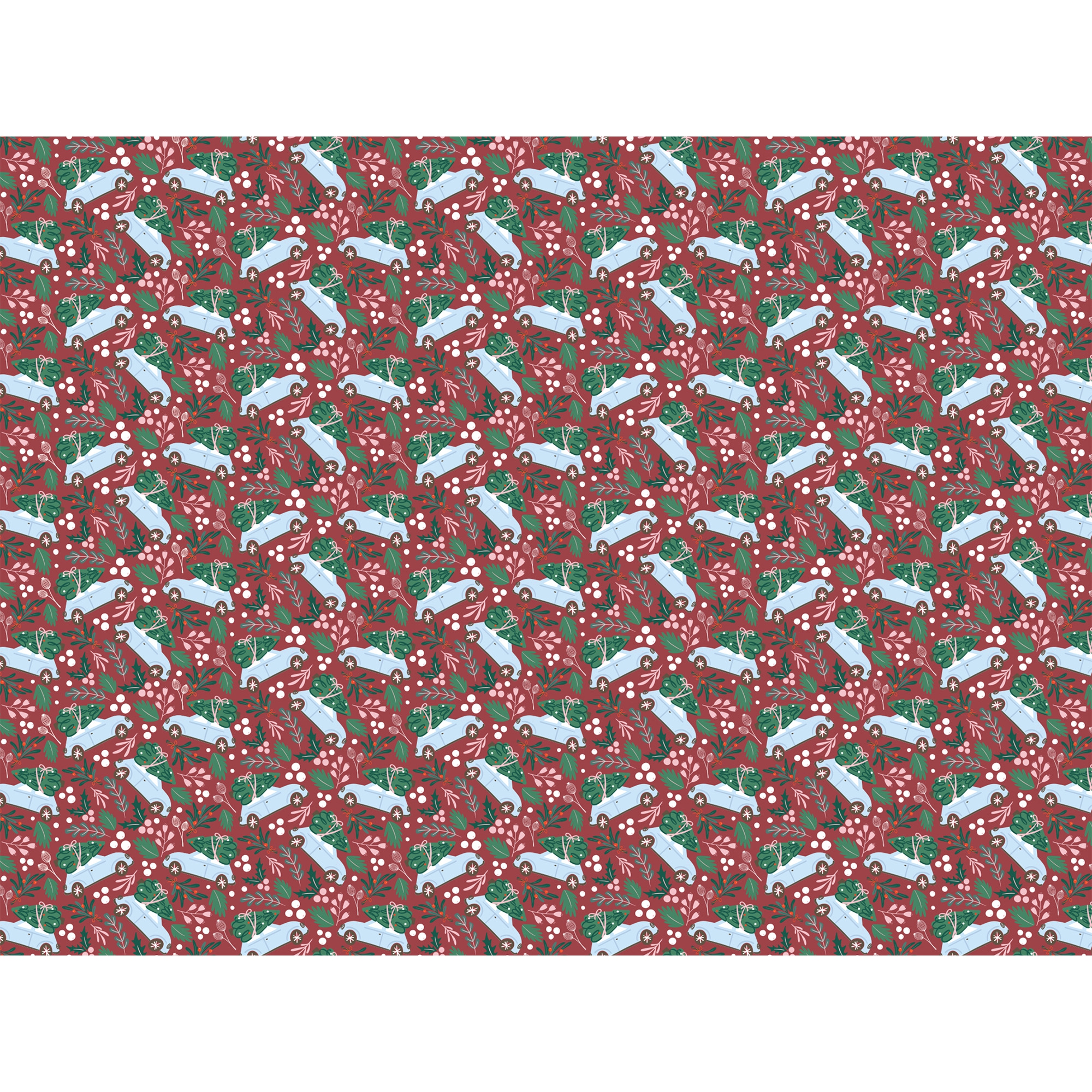 Weihnachtsgeschenkpapier "Weihnachtsauto" Weihnachtsgeschenkpapier "Weihnachtsauto"