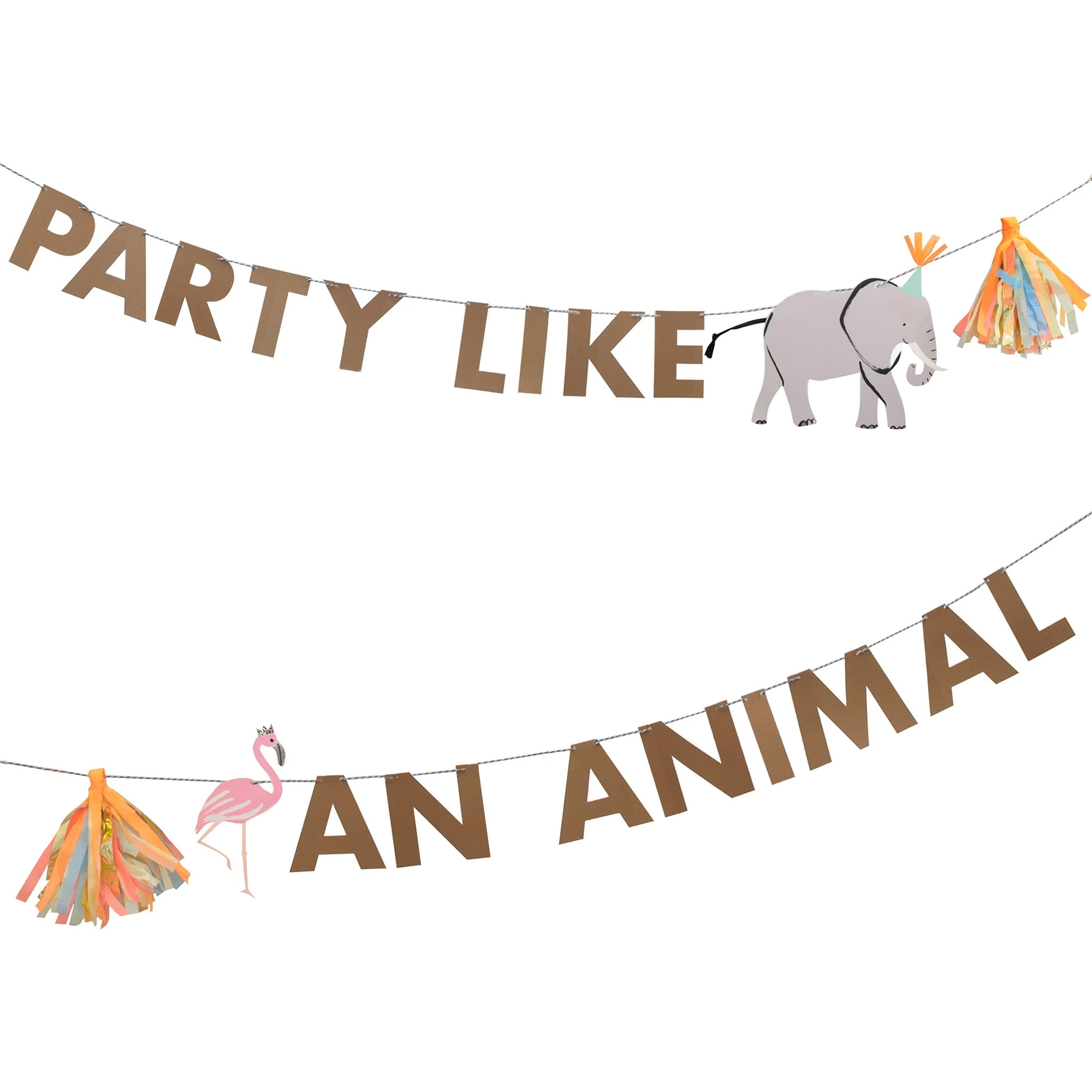 Meri Meri - Girlande "Party like an Animal"