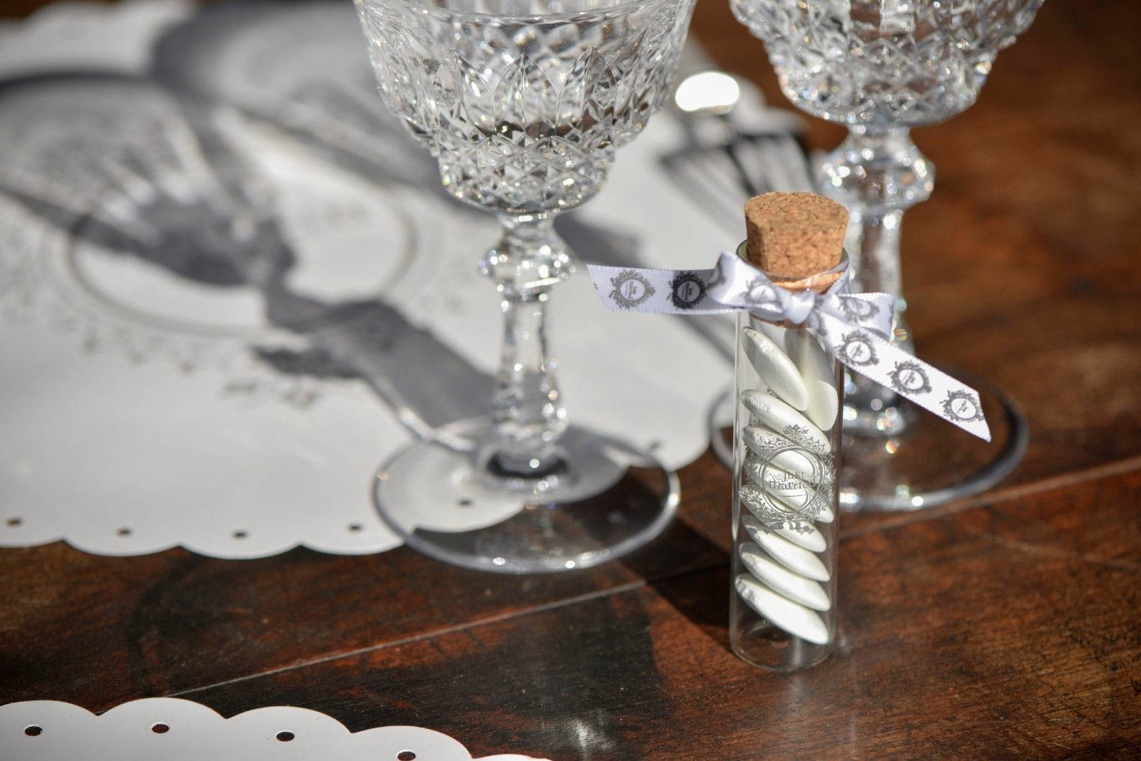 Just Married Glasfläschchen