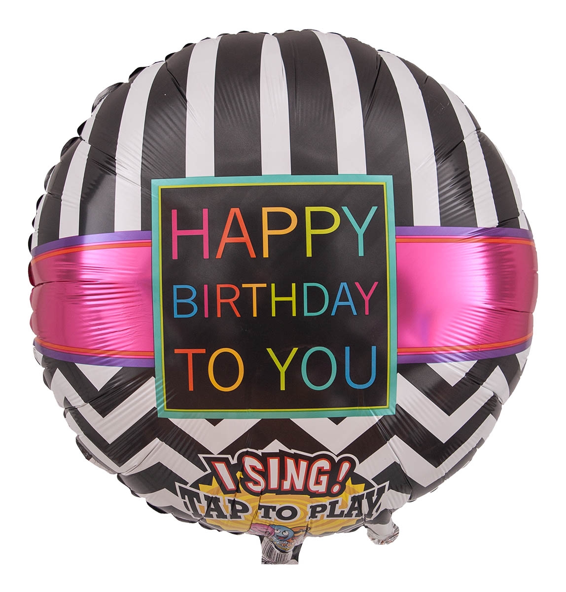 Singender Luftballon Chevron 71cm