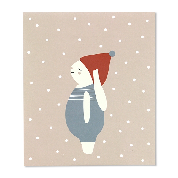 Geschenk- und Adventskalendertütchen "Hase blau" Geschenk- und Adventskalendertütchen "Hase blau"