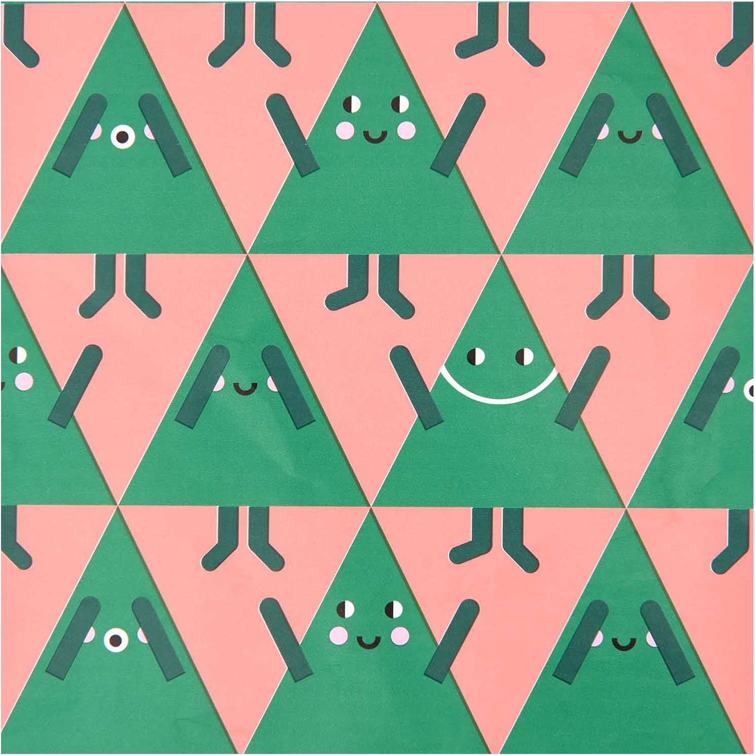 Weihnachtsgeschenkpapier "Tannenbäume", 2 m Weihnachtsgeschenkpapier "Tannenbäume", 2 m