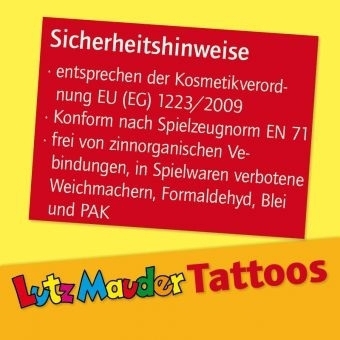 Feuerwehr - 24 Mini-Tattoos "Benny Brandmeister"