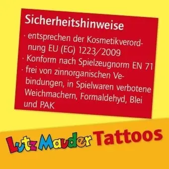 Feuerwehr - 24 Mini-Tattoos "Benny Brandmeister"