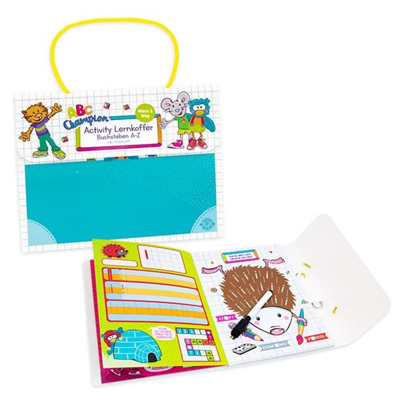 Activity Lernkoffer Buchstaben A-Z zum Abwischen Activity Lernkoffer Buchstaben A-Z zum Abwischen