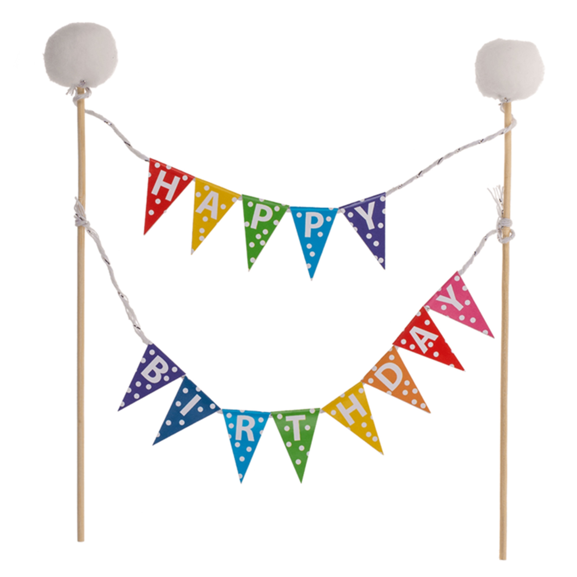 Cake Topper "Happy Birthday" Cake Topper "Happy Birthday"