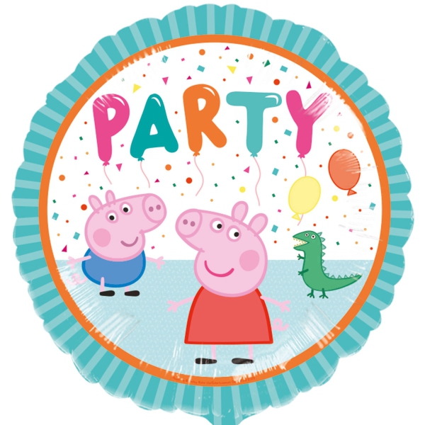 Folienballon "Peppa Pig" Party 43 cm Folienballon "Peppa Pig" Party 43 cm
