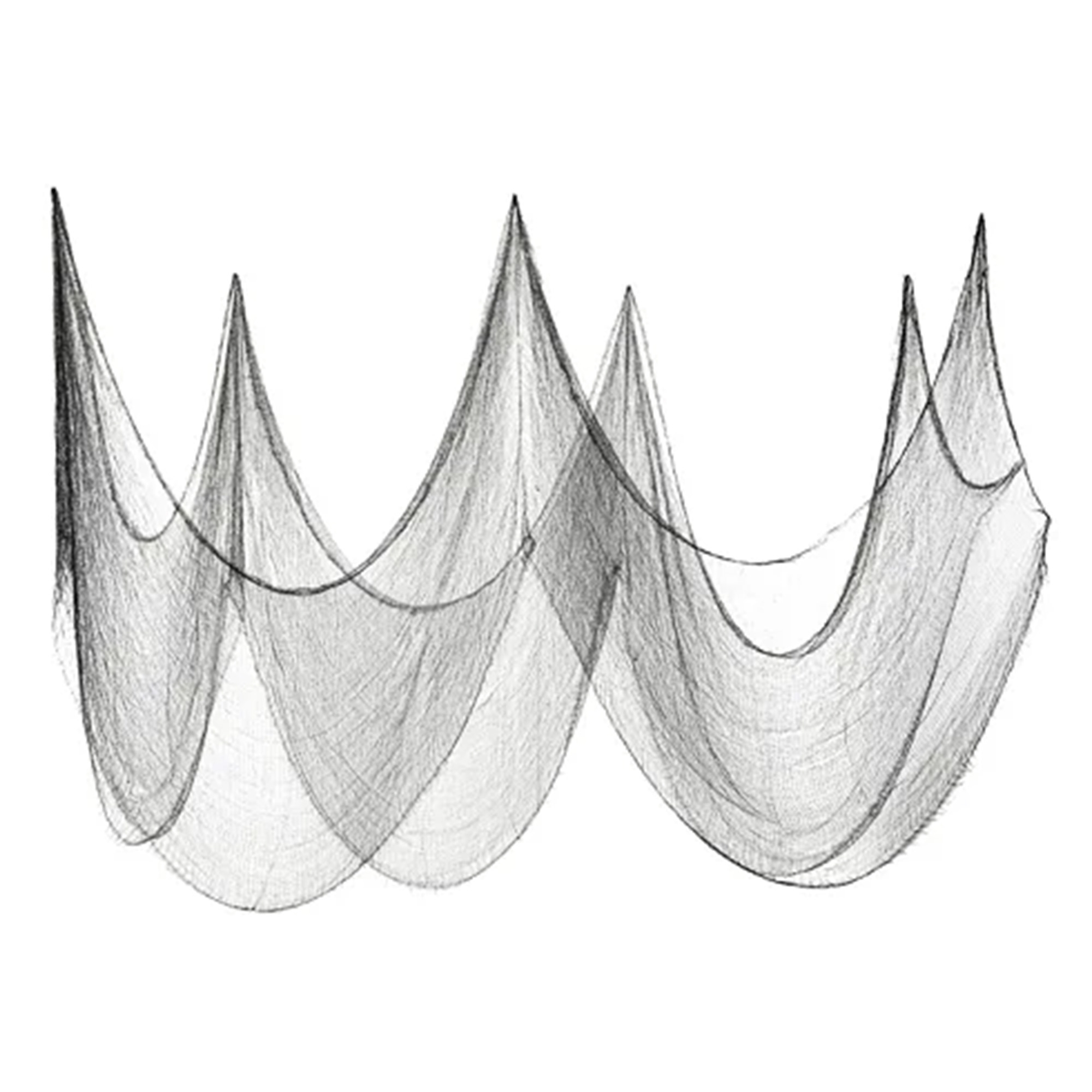 Halloween - Dekostoff, Schwarz Kunst, Zeichnen