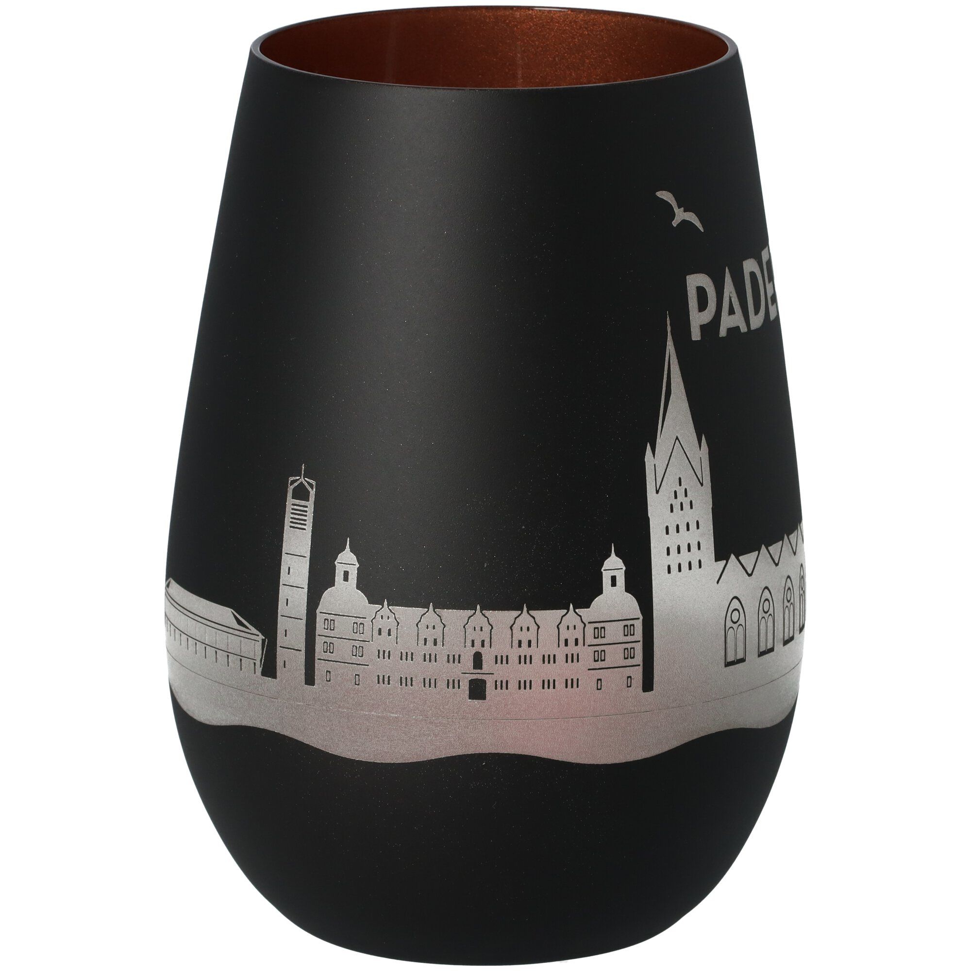 Windlicht Skyline Paderborn Schwarz/Bronze Windlicht Skyline Paderborn Schwarz/Bronze