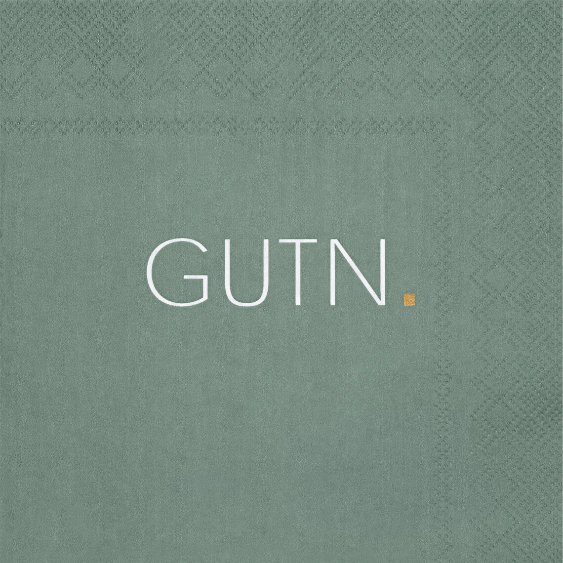 Räder Design - 20 Servietten "Gutn.", Grün Räder Design - 20 Servietten "Gutn.", Grün