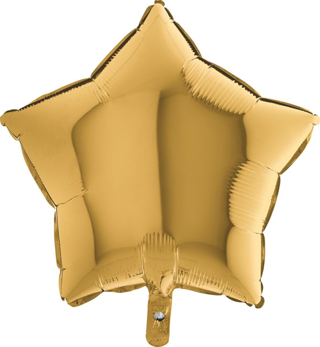 Folienballon Stern Gold 45cm