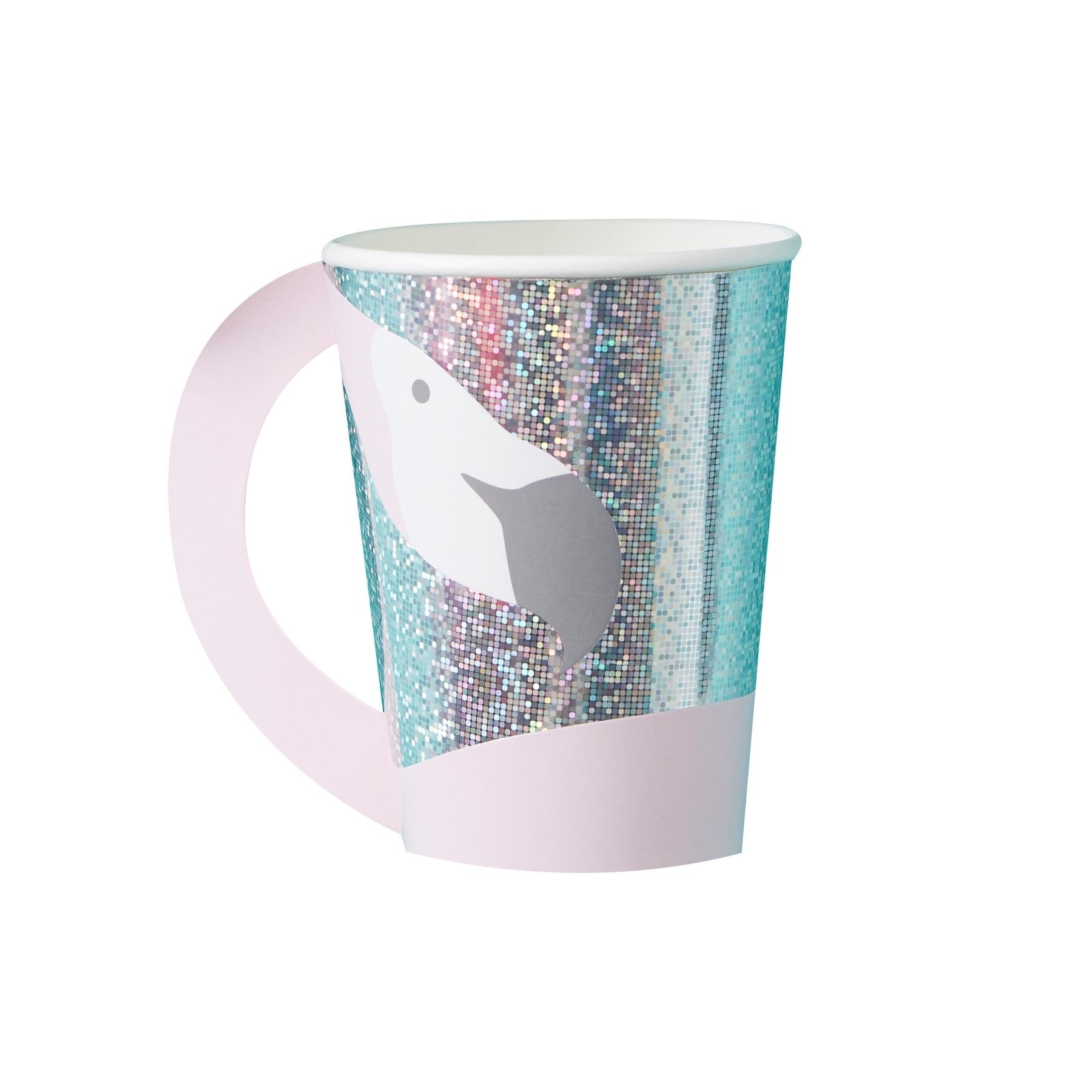 Good Vibes Flamingo - 8 Pappbecher