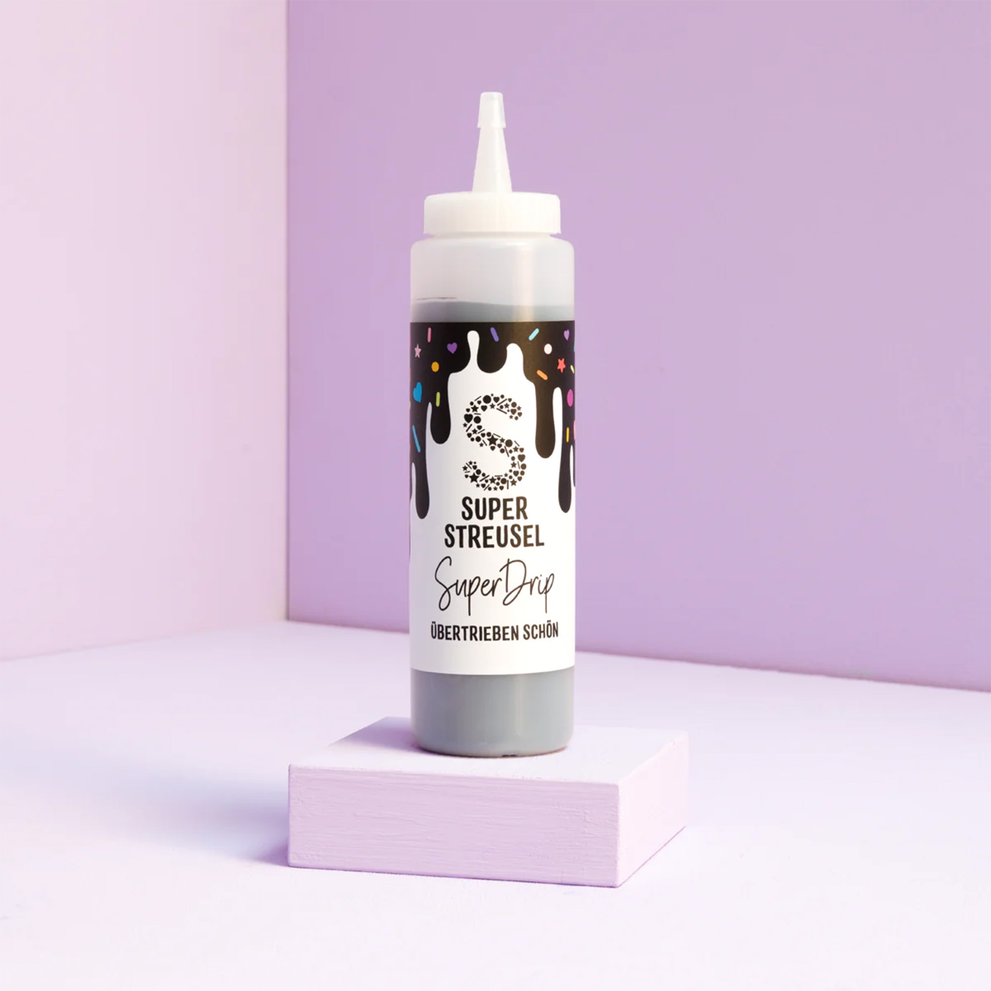 Super Streusel SuperDrip Schwarz 300 g Flasche