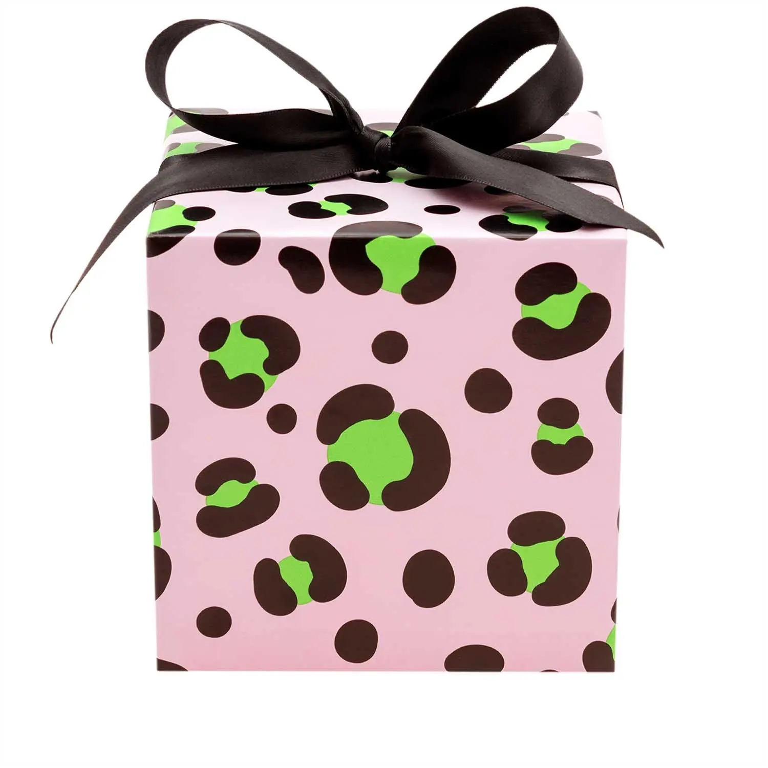Geschenkpapier auf Rolle, "Acid Leo"- Rosa 3m