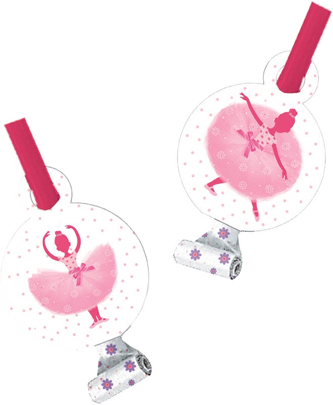 Prima Ballerina - 8 Party-Blowouts Prima Ballerina - 8 Party-Blowouts