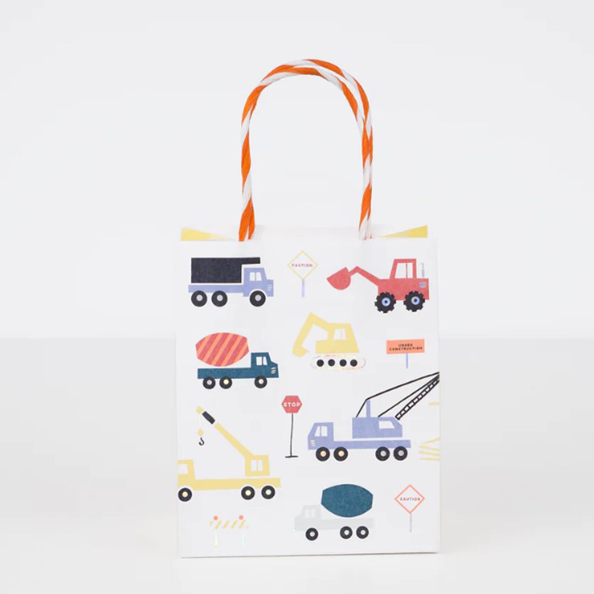 Meri Meri - 8 Baufahrzeuge Party Tüten Meri Meri - 8 Baufahrzeuge Party Tüten