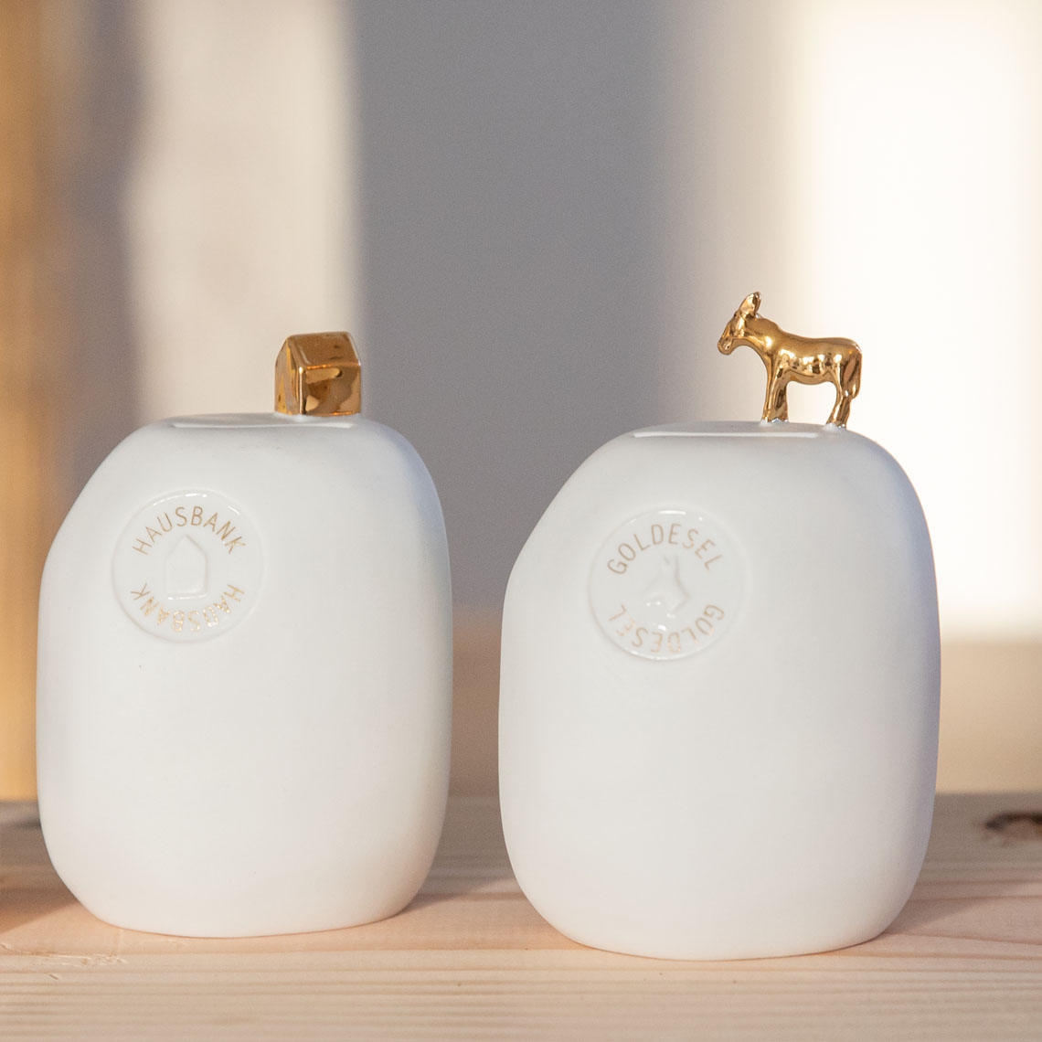 Räder Design - Spardose Schottersteine "Hausbank"
