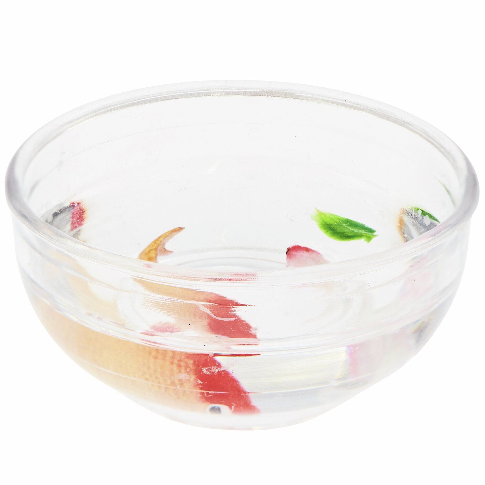 Miniatur "Fischglas" für die Wichteltür Schale