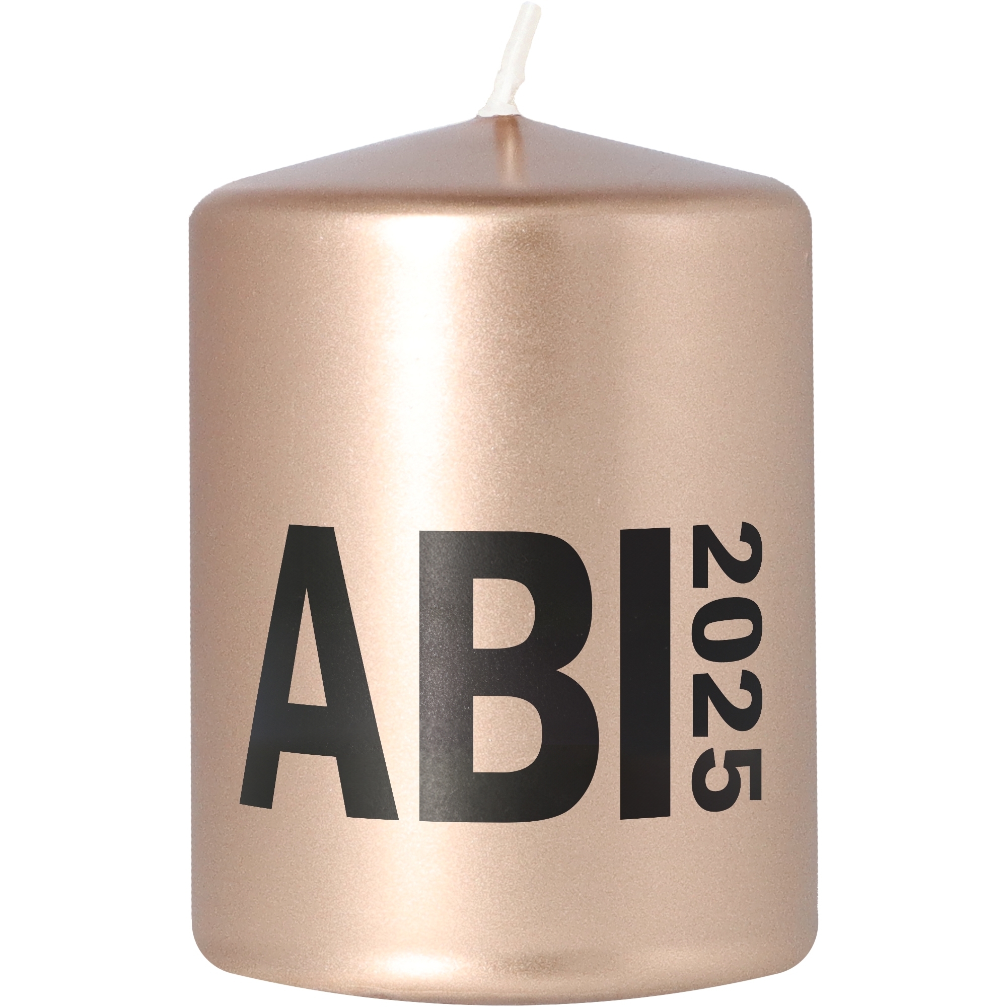 Goodtimes Stumpenkerze Roségold "ABI 2025" Goodtimes Stumpenkerze Roségold "ABI 2025"