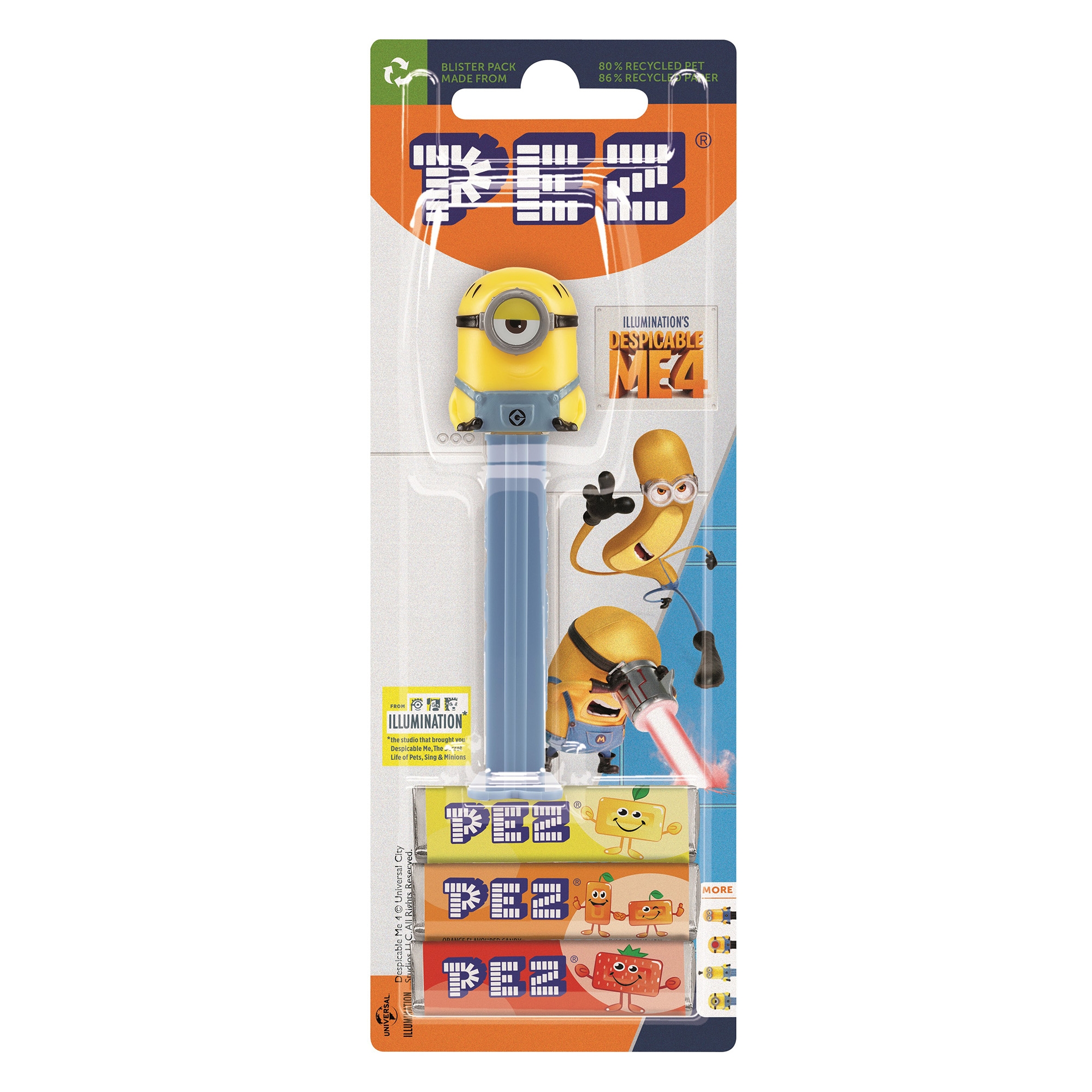 PEZ - Mel "Ich- Einfach unverbesserlich" Spender & Bonbons PEZ - Mel "Ich- Einfach unverbesserlich" Spender & Bonbons