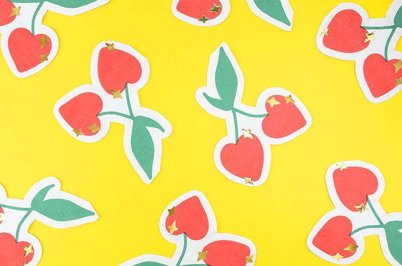 20 Servietten "Kirschen" 20 Servietten "Kirschen"