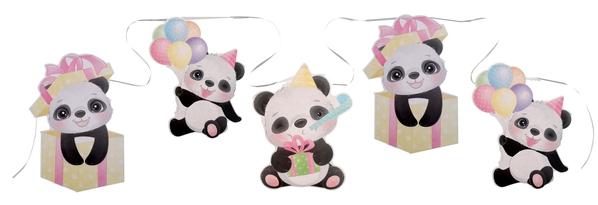 Panda Party - Girlande Panda Party - Girlande